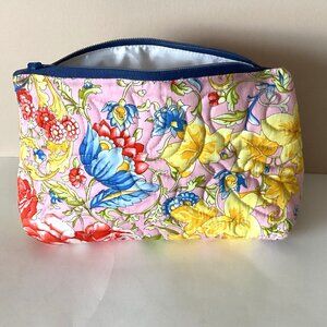 Handmade Makeup Cosmetic Toiletry Bag Small Travel Sewing Pouch Bag Storing